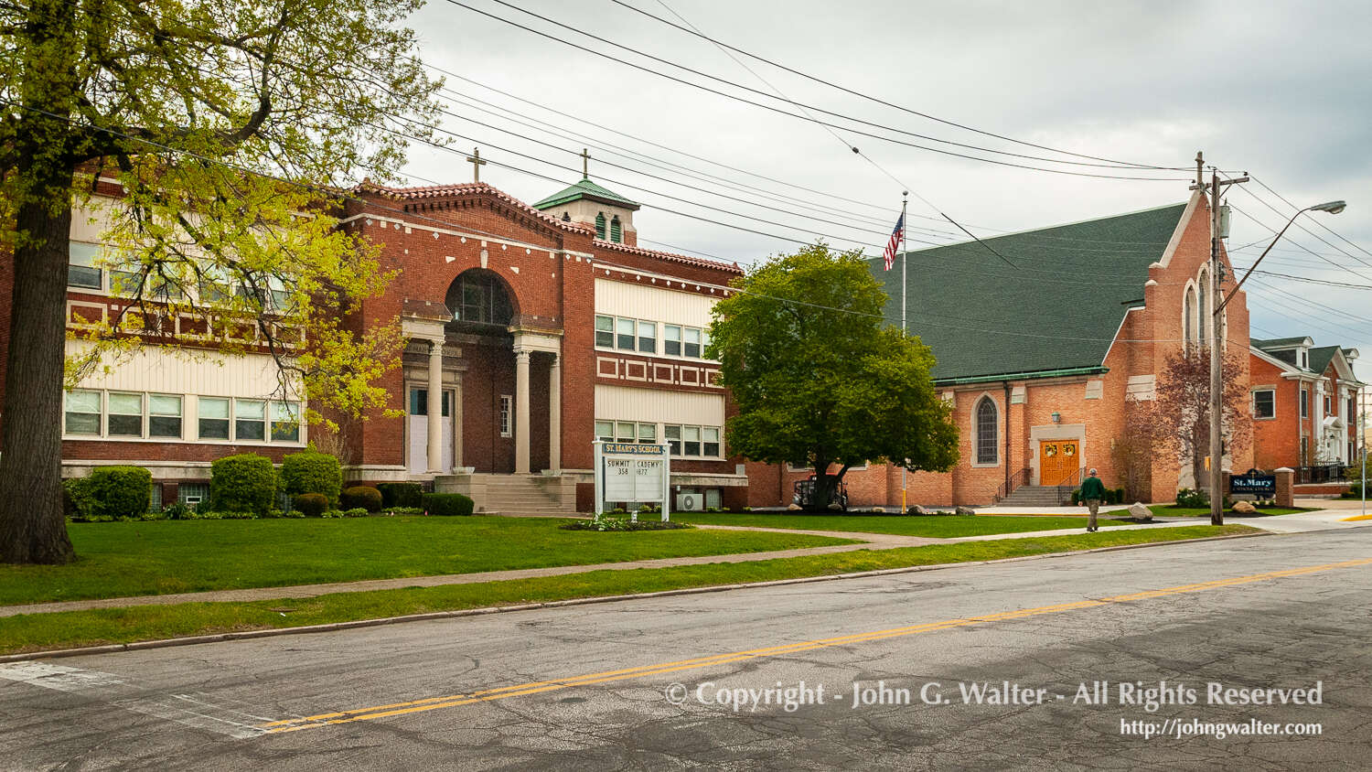 St. Mary School & Church Painesville, Ohio John G. Walter
